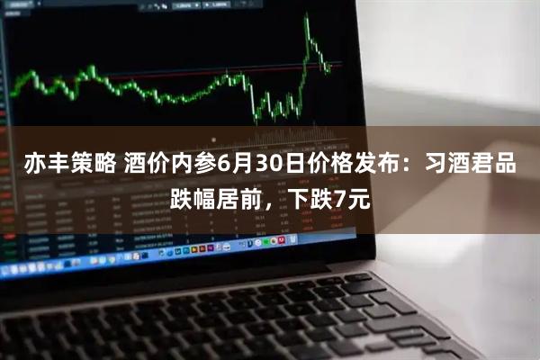 亦丰策略 酒价内参6月30日价格发布：习酒君品跌幅居前，下跌7元